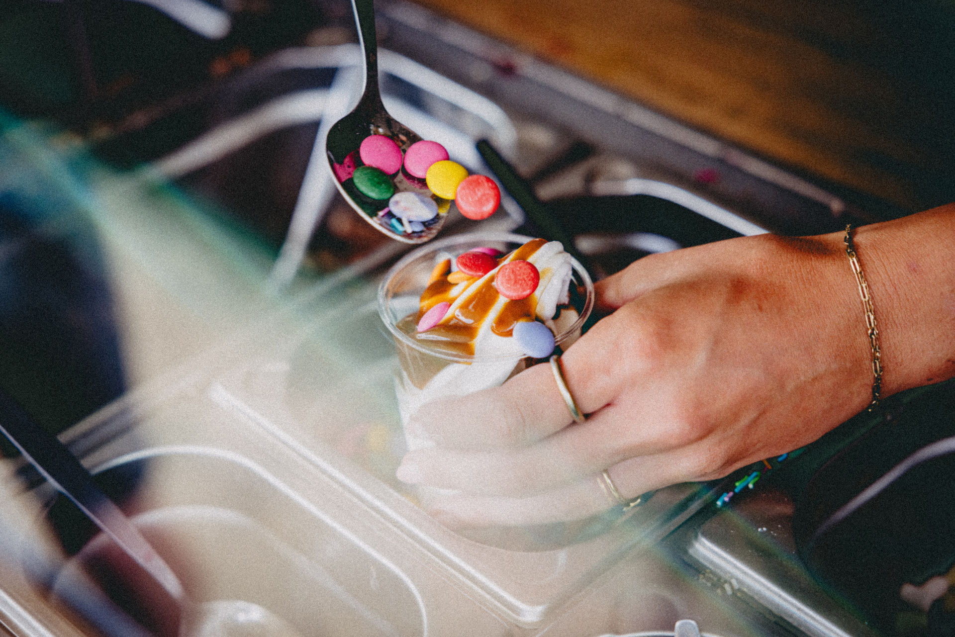 Frozen Joghurt Foodtruck von Flavor Tales Catering