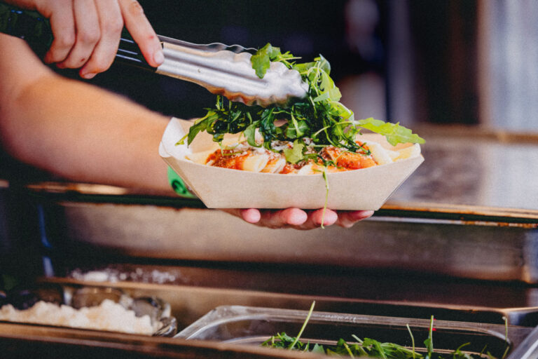Professionelles Catering bei einem Firmenevent von Flavor Tales