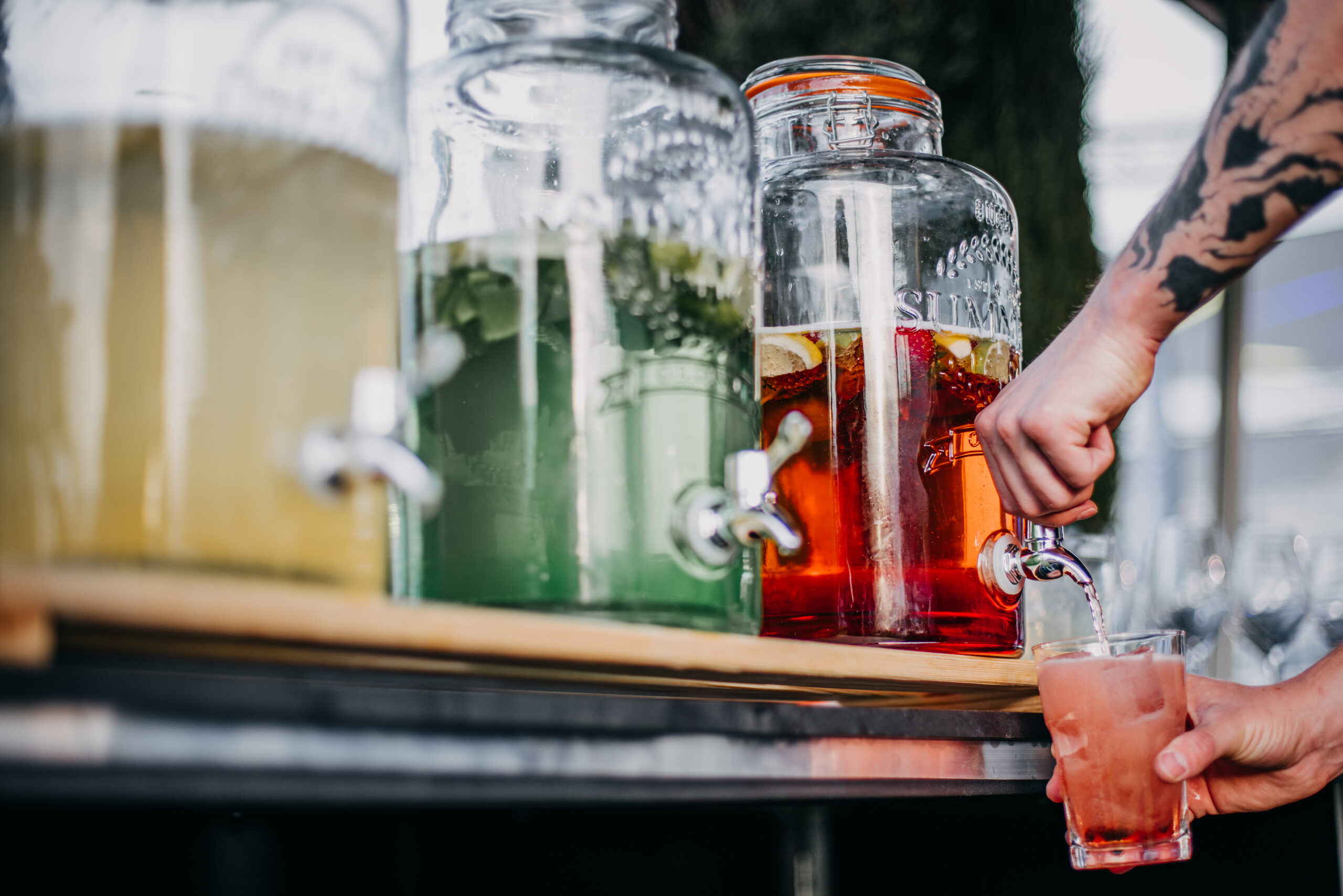 Catering mit Bar und Ausschank von Flavor Tales